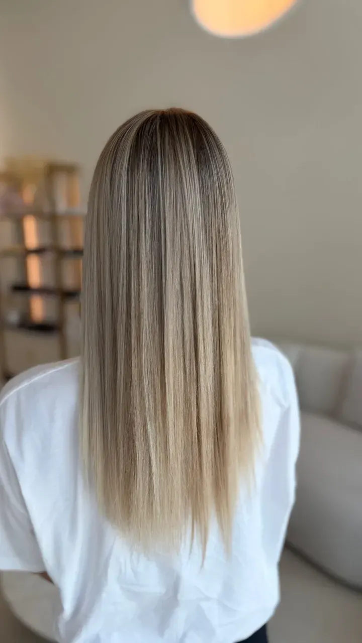 Blonde highlights by Level Up